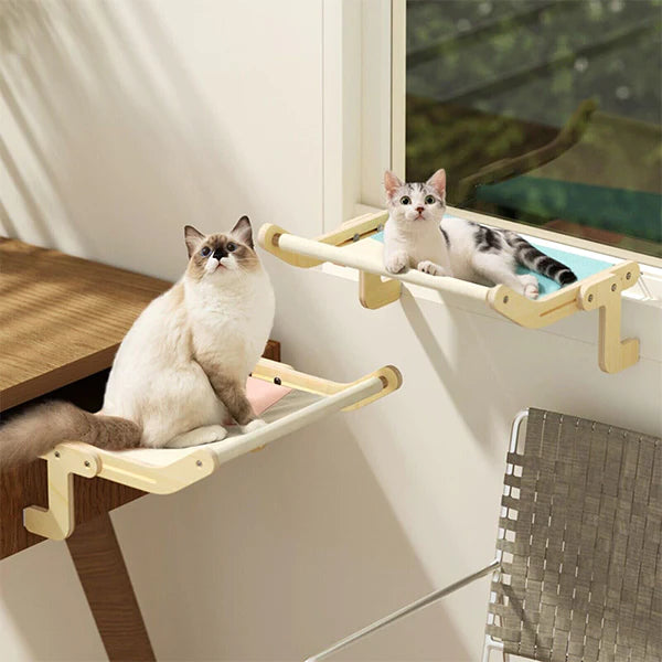 Cat Window Perch & Hammock Bed